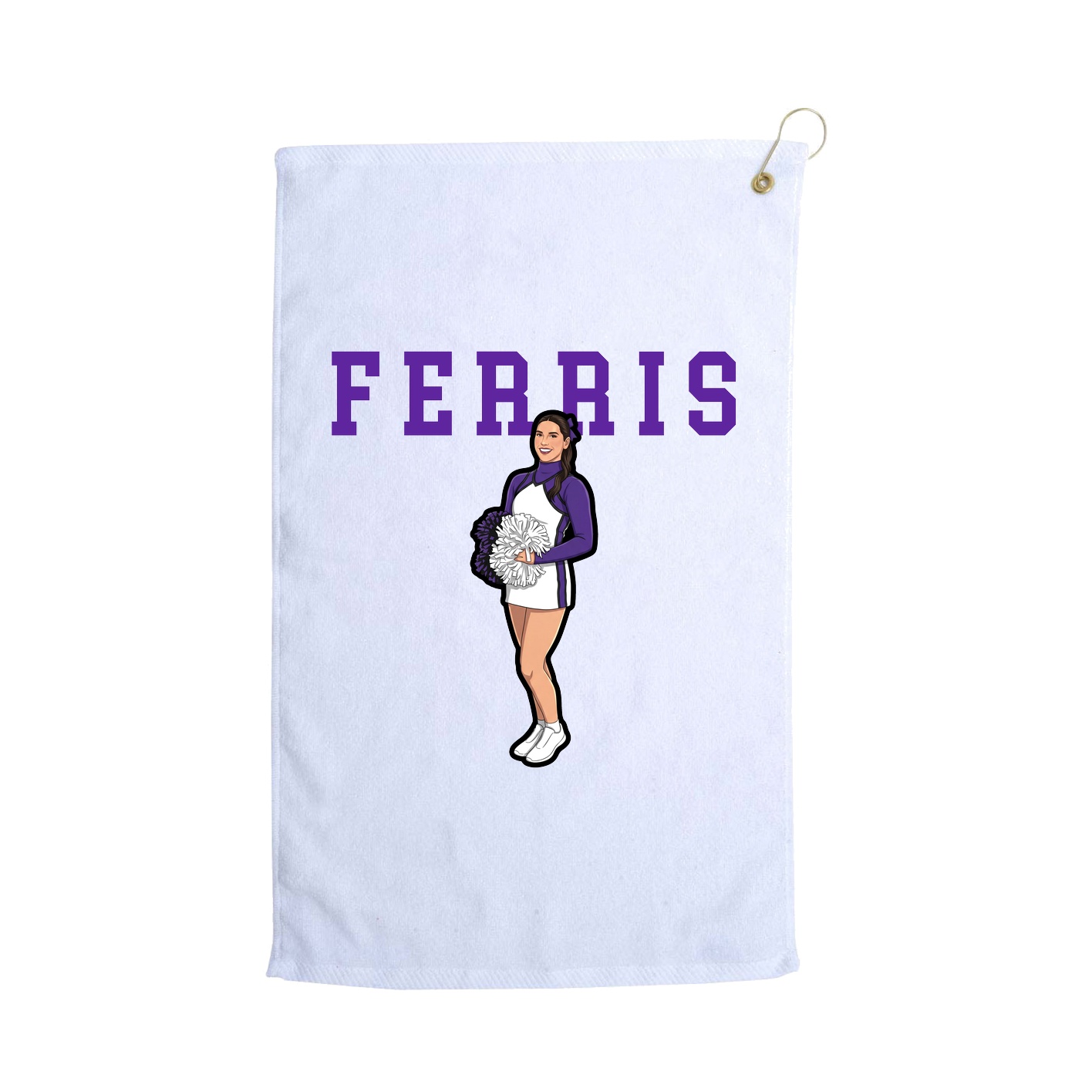 Golf Towel — Shirsey in White