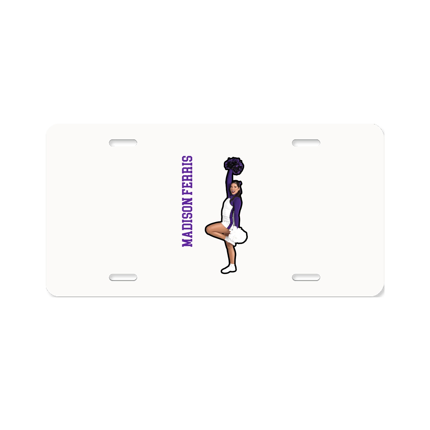Aluminum License Plate