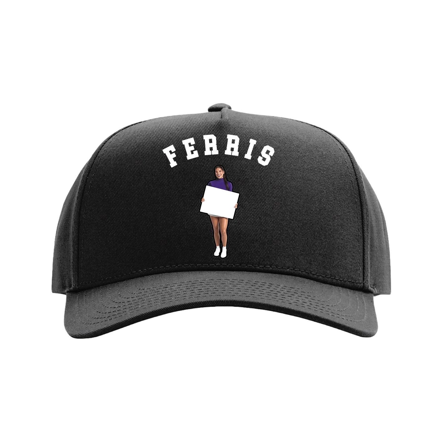 Full Fabric Five-Panel Champ Cap