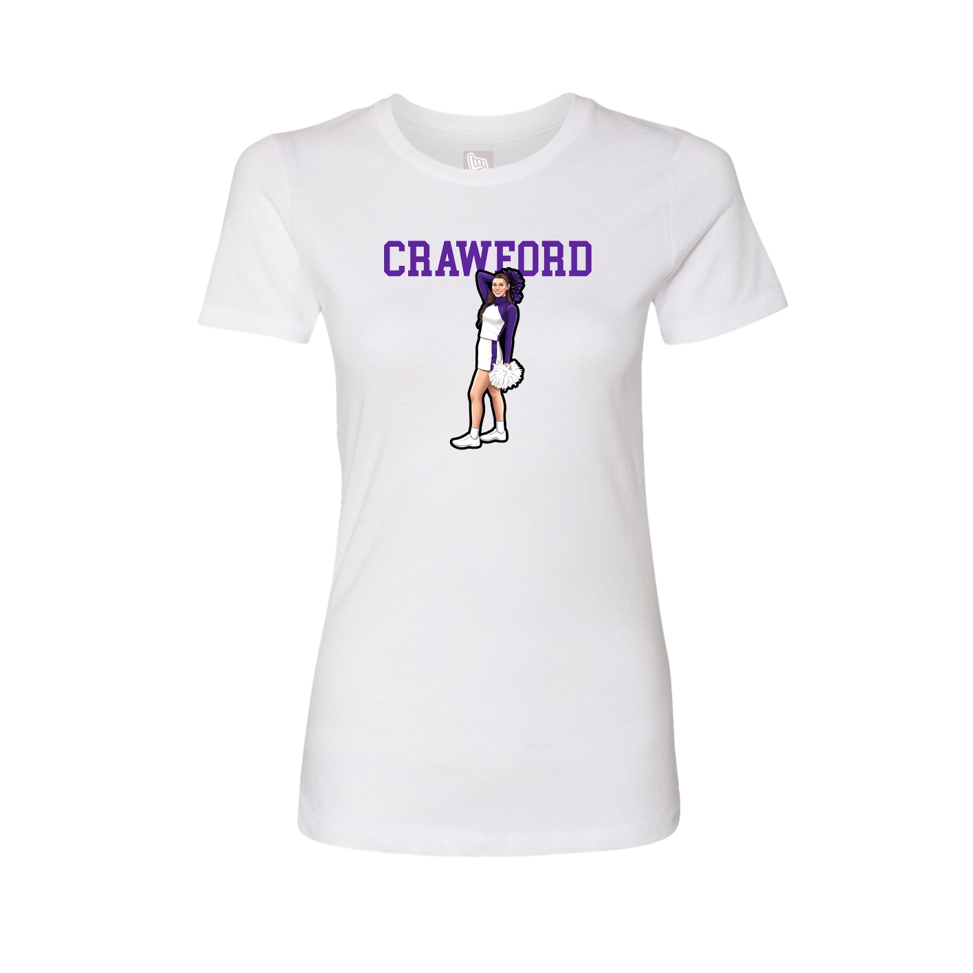 Fitted Women's Tee — Shirsey in White