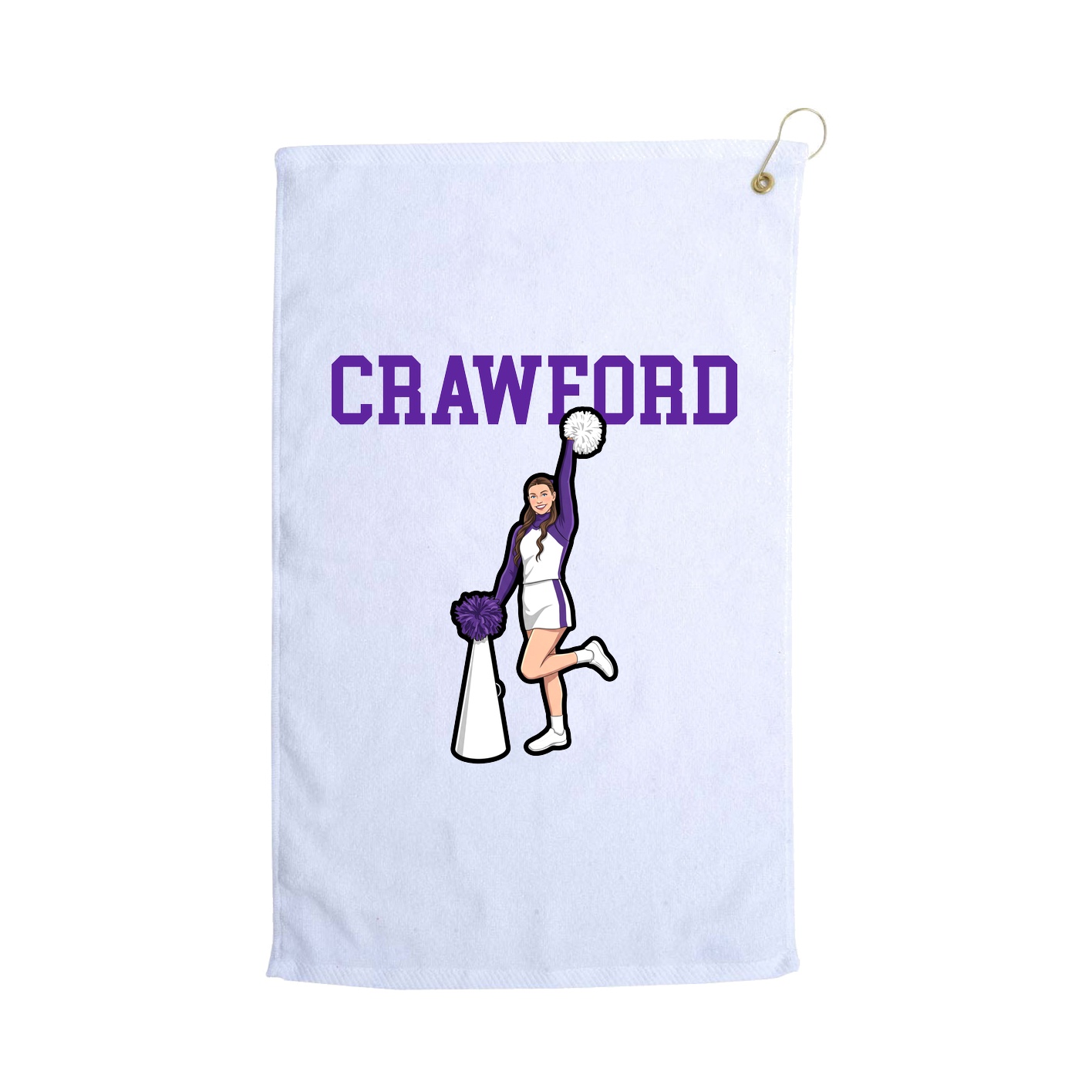 Golf Towel — Shirsey in White