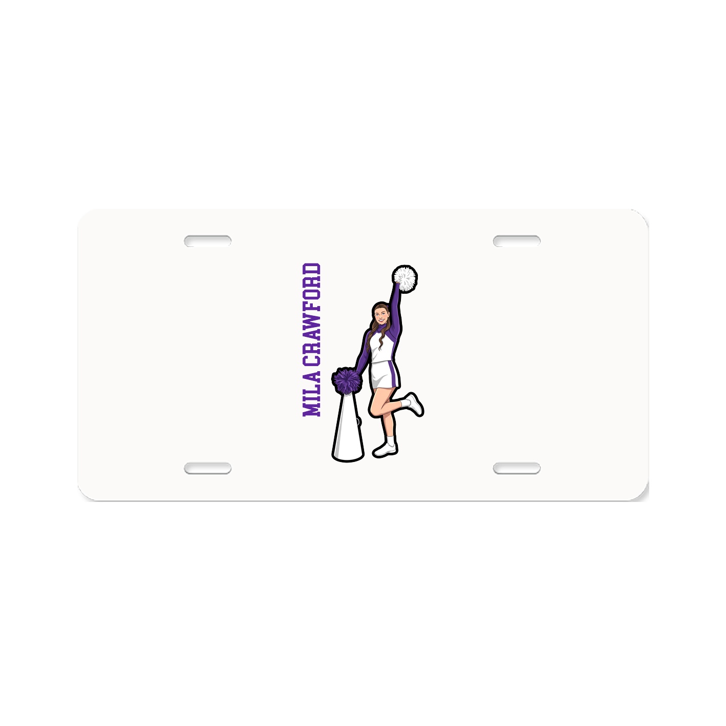 Aluminum License Plate