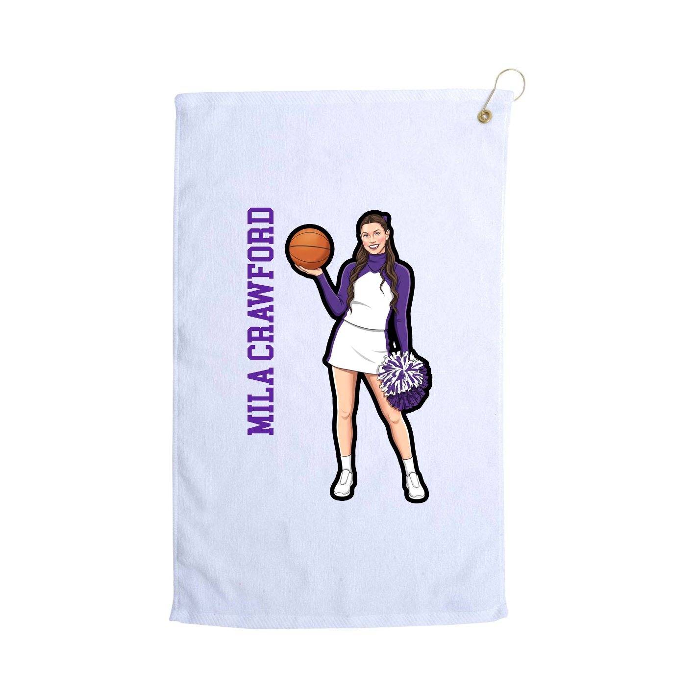 Terry Velour Golf Towel