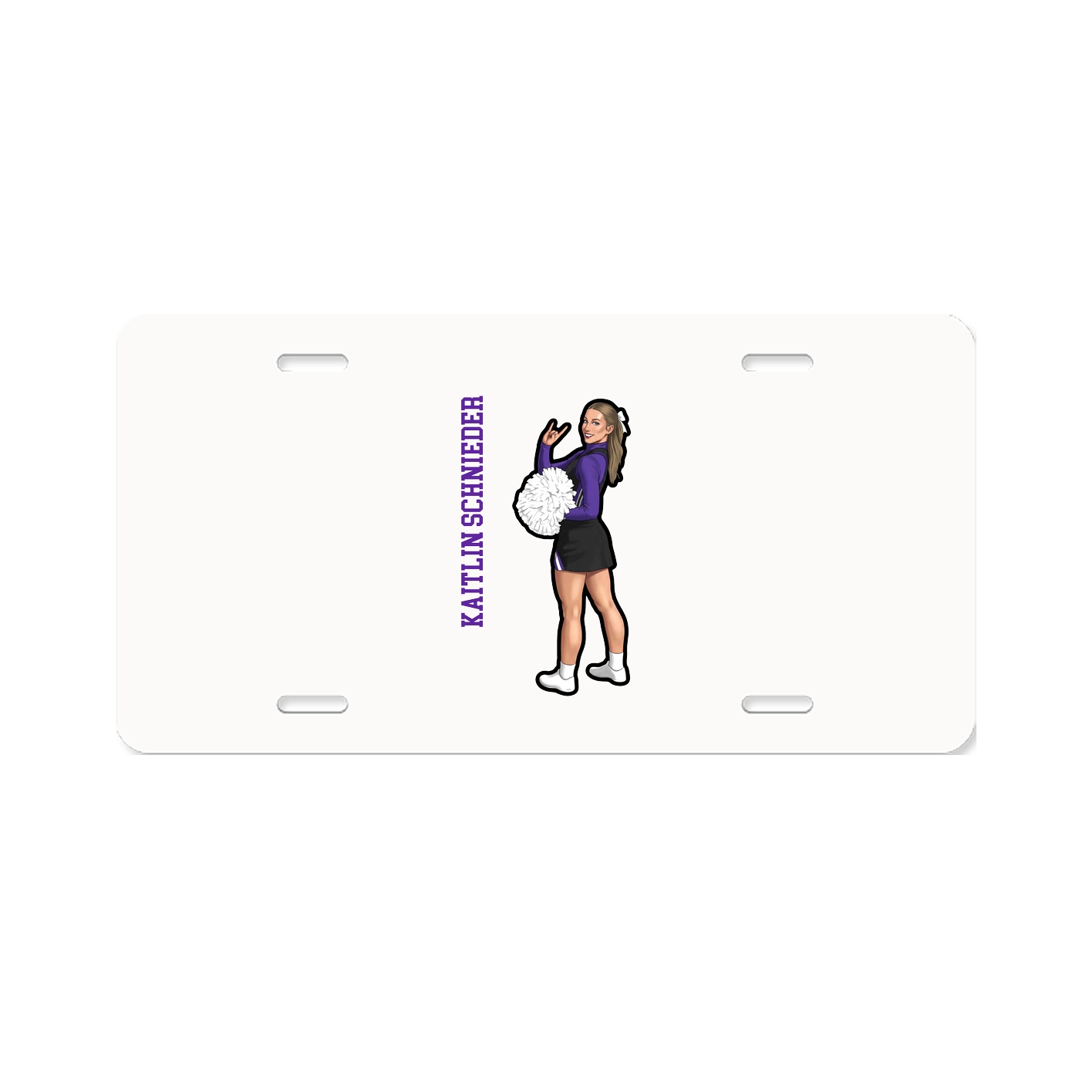 Aluminum License Plate