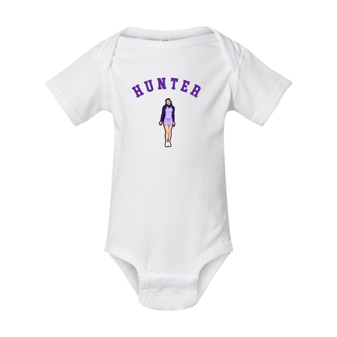 Baby Onesie — Shirsey Arch in White