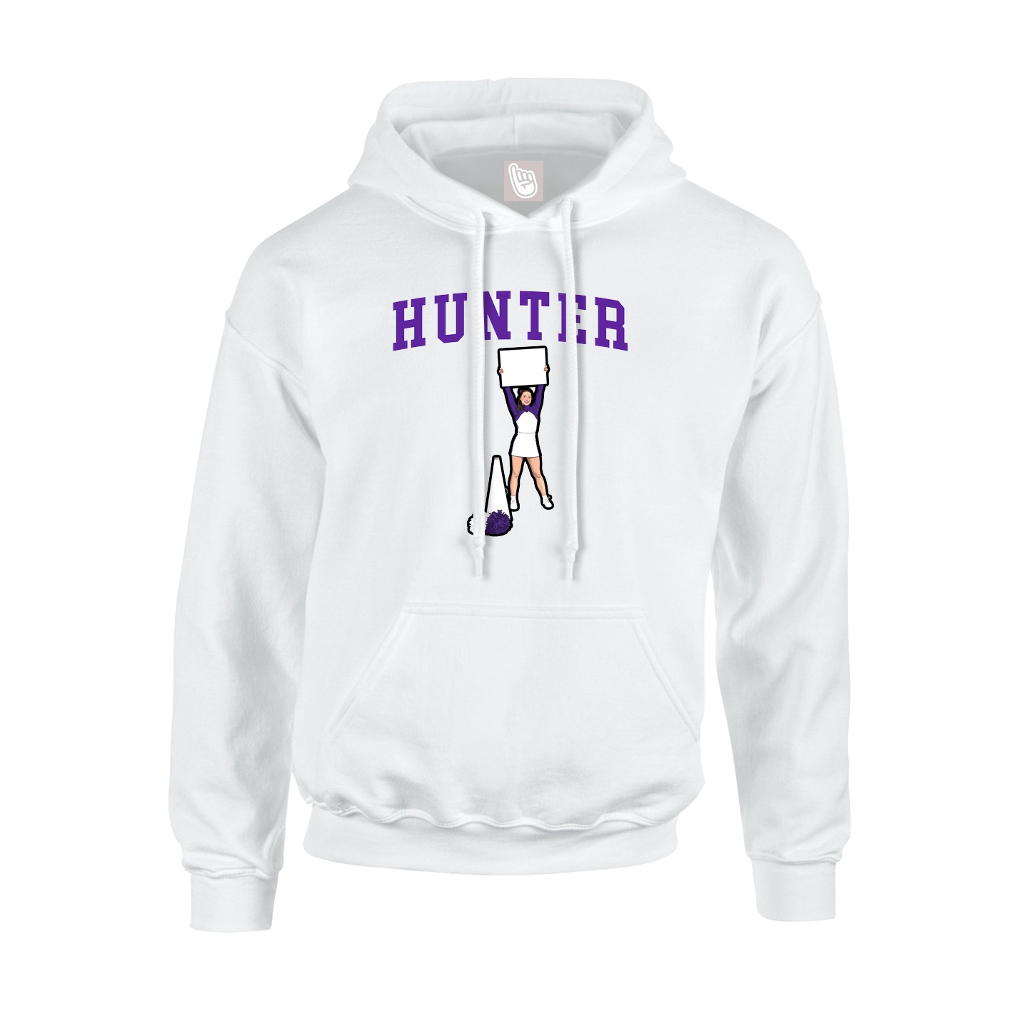 Hoodie — Shirsey in White