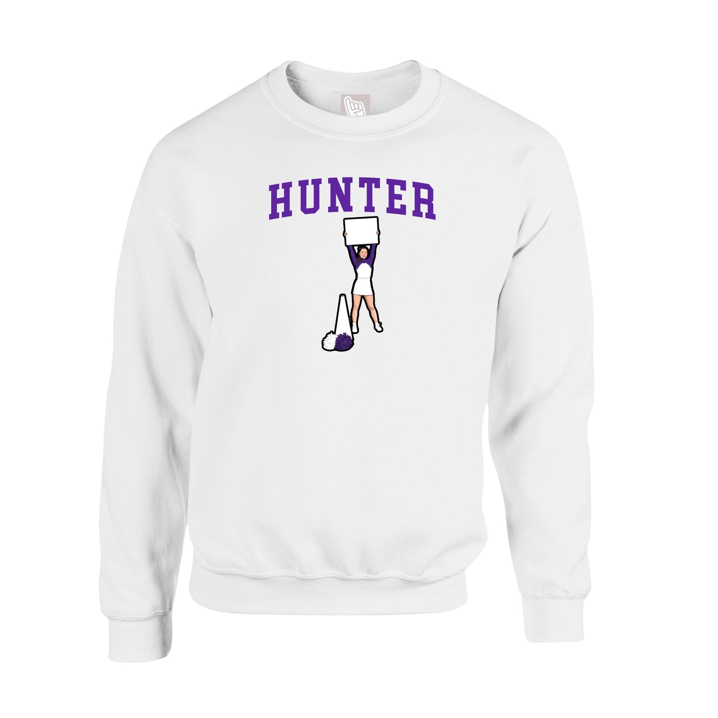 Fleece Crew — Shirsey in White