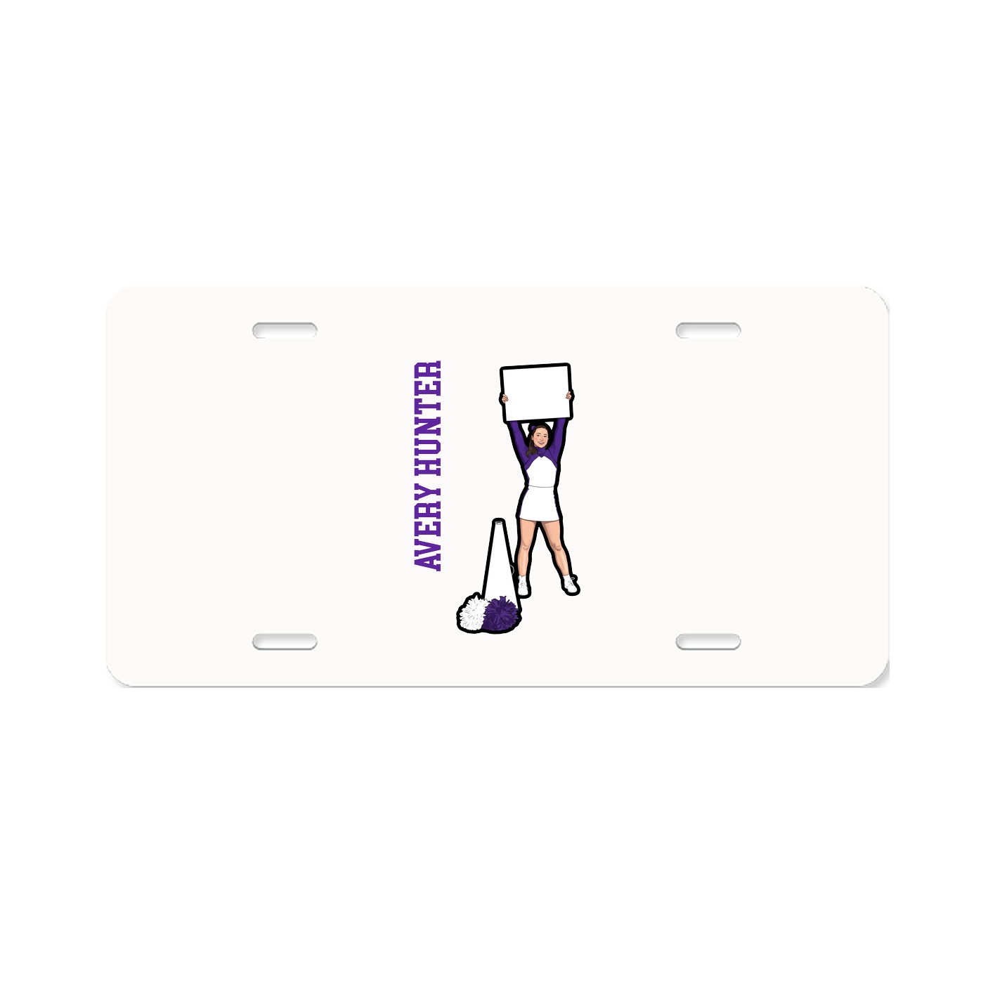 Aluminum License Plate