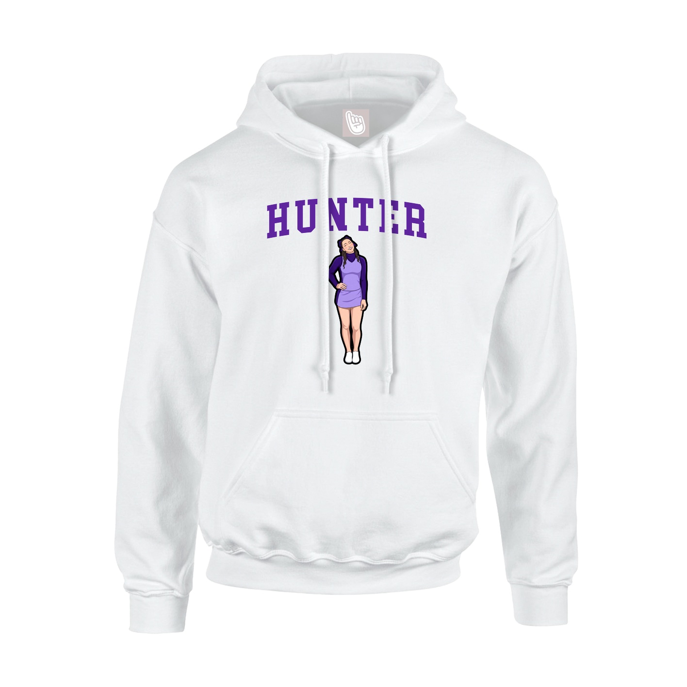 Youth Hoodie — Shirsey in White