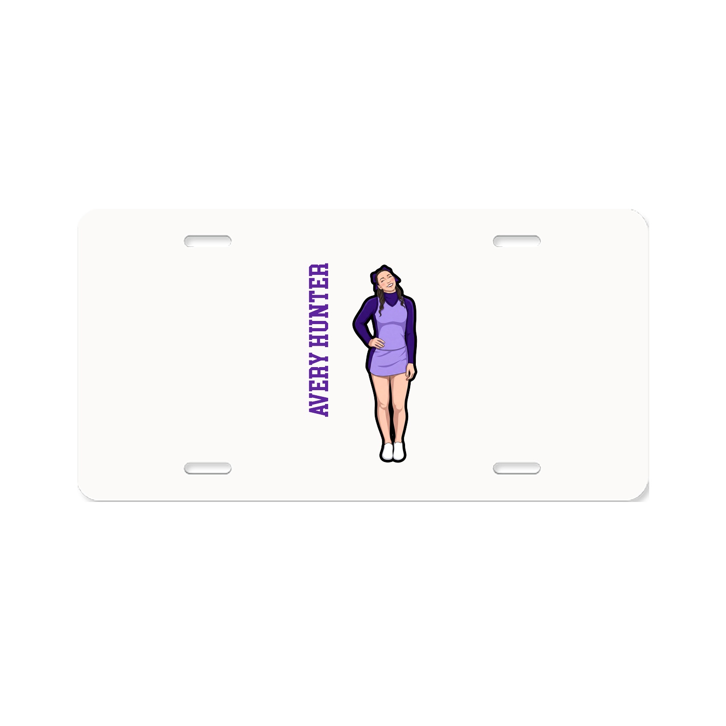 Aluminum License Plate