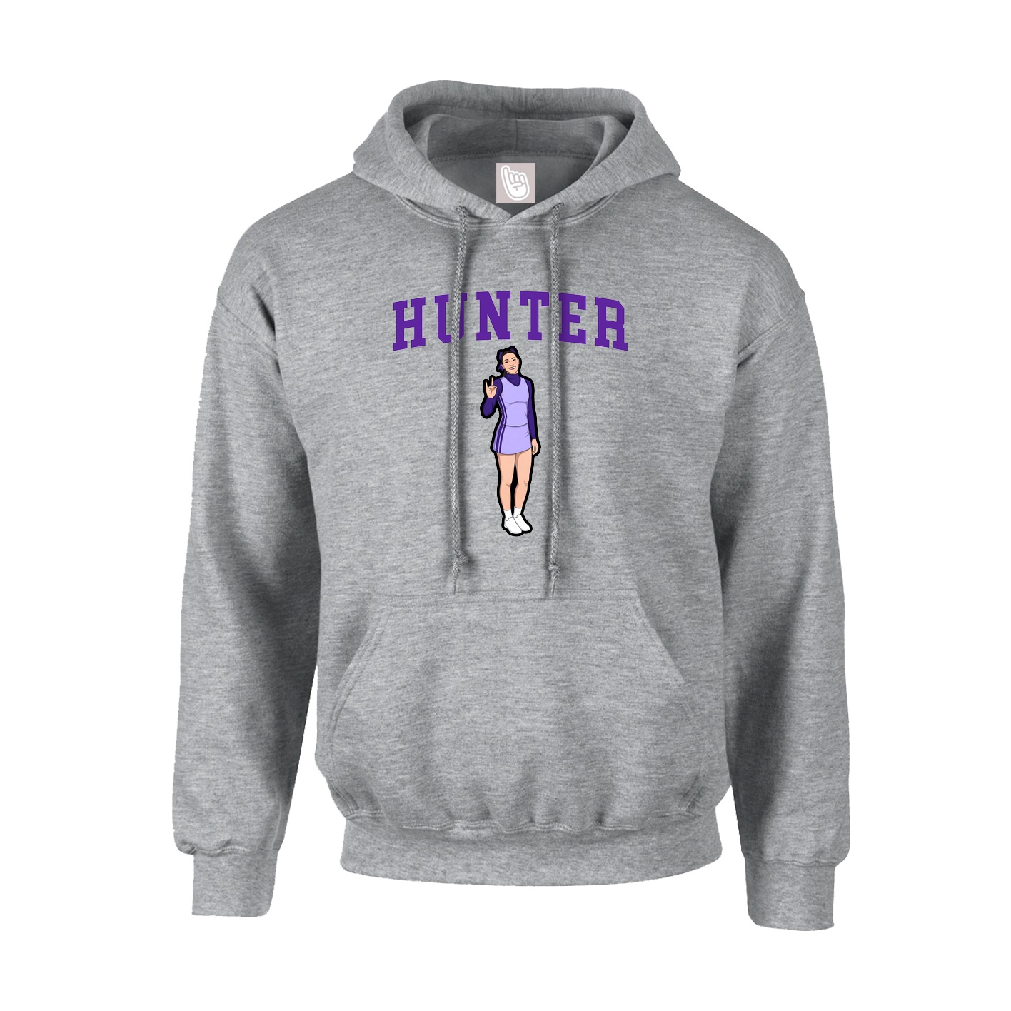 Hoodie — Shirsey in Grey