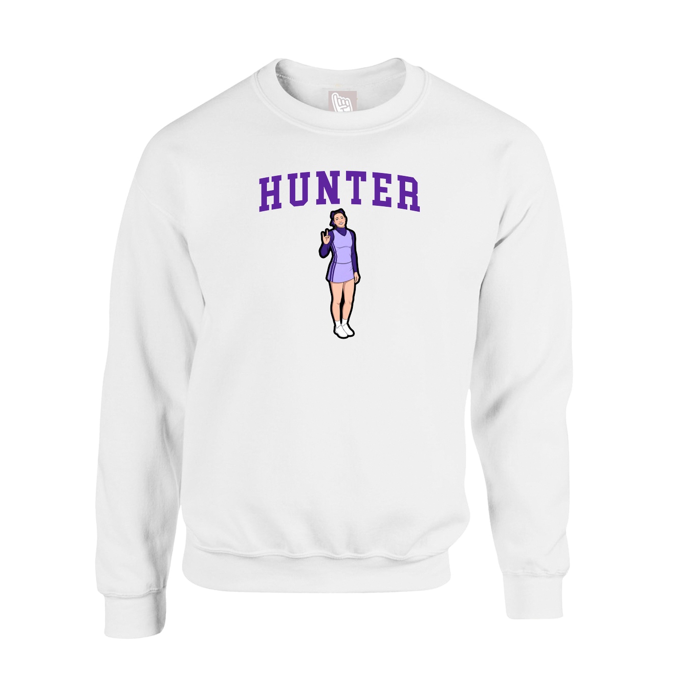 Fleece Crew — Shirsey in White