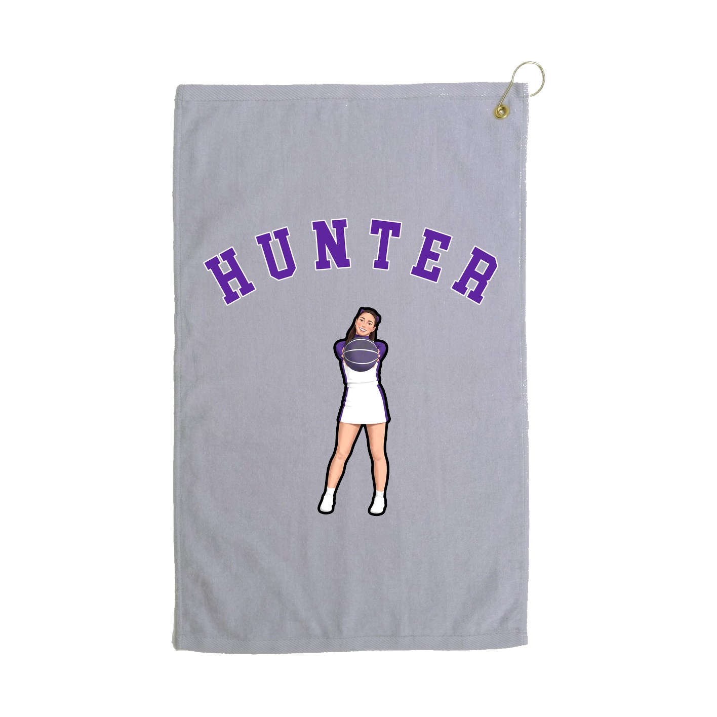 Golf Towel — Shirsey Arch in Grey