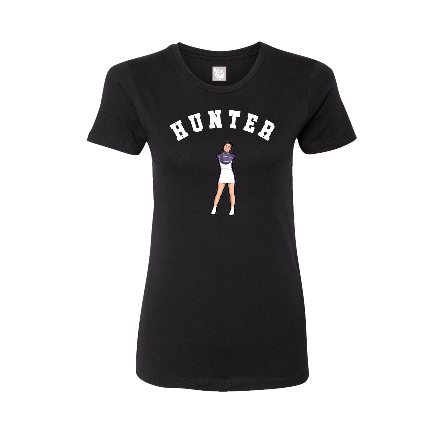 Womens Tee — Shirsey Arch in Black