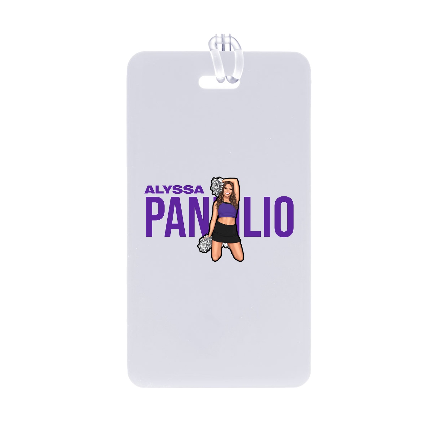 Bag Tag — Player Name in Classic