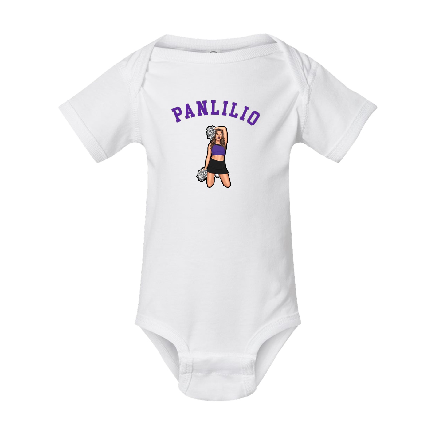 Baby Onesie — Shirsey Arch in White