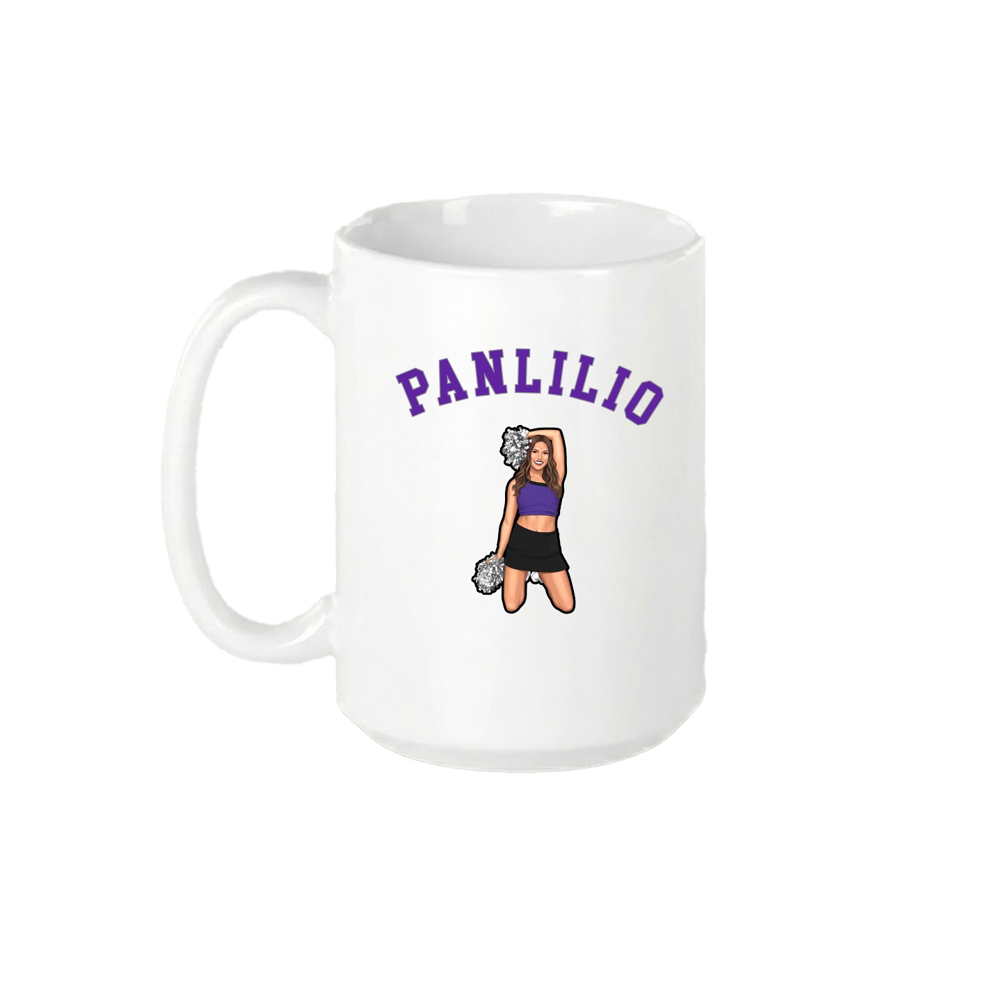 15oz Coffee Mug — Shirsey Arch in White