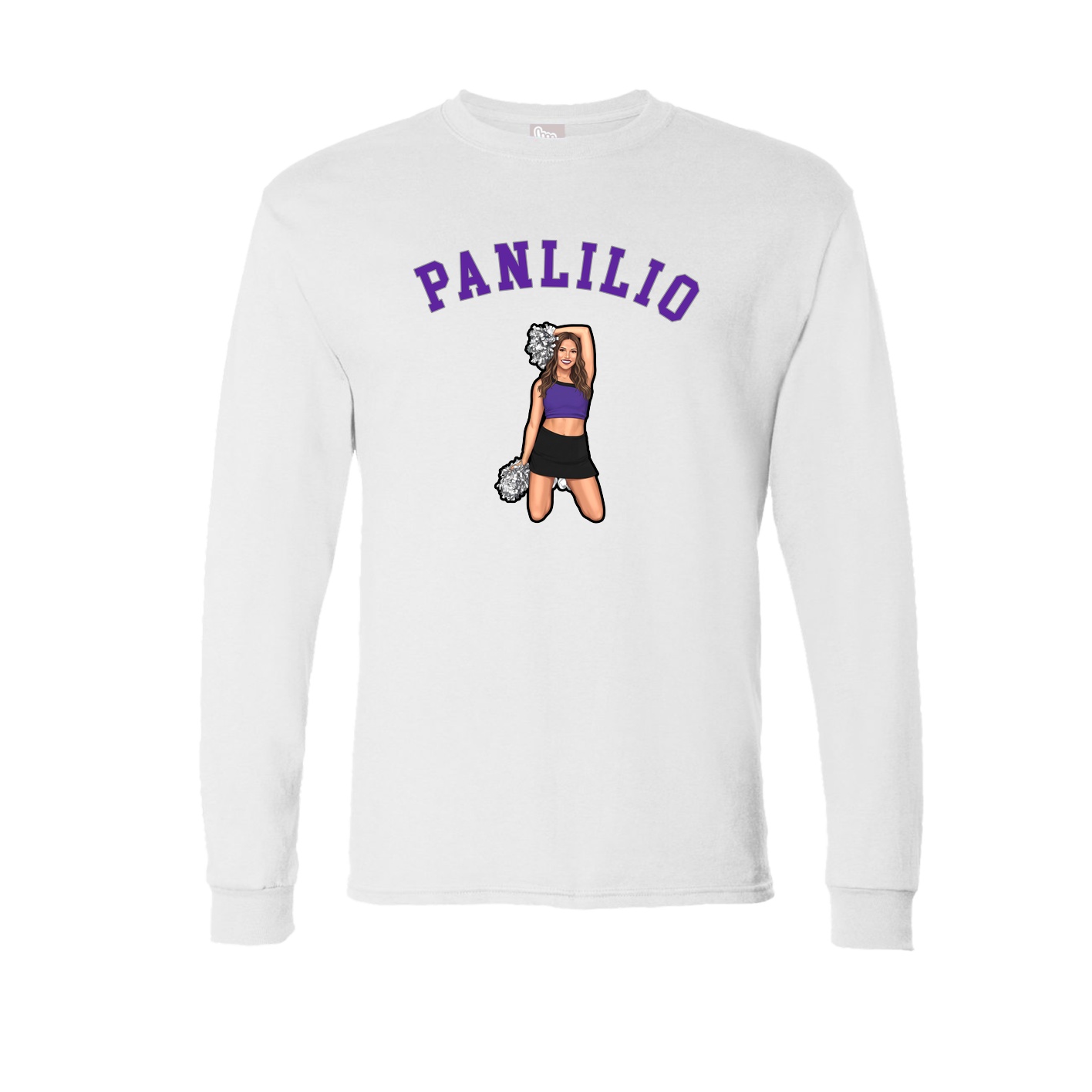 Long Sleeve Tee — Shirsey Arch in White