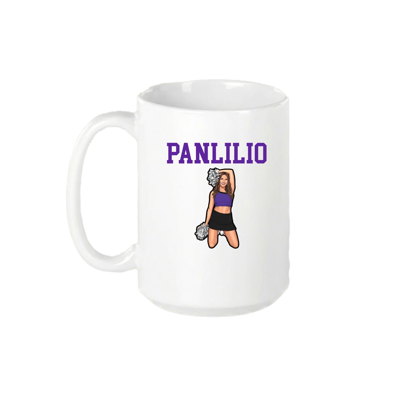 15oz Coffee Mug — Shirsey in White