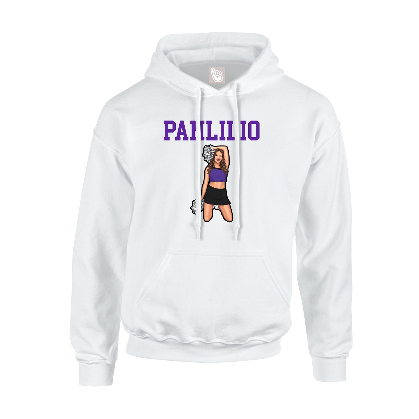 Youth Hoodie — Shirsey in White
