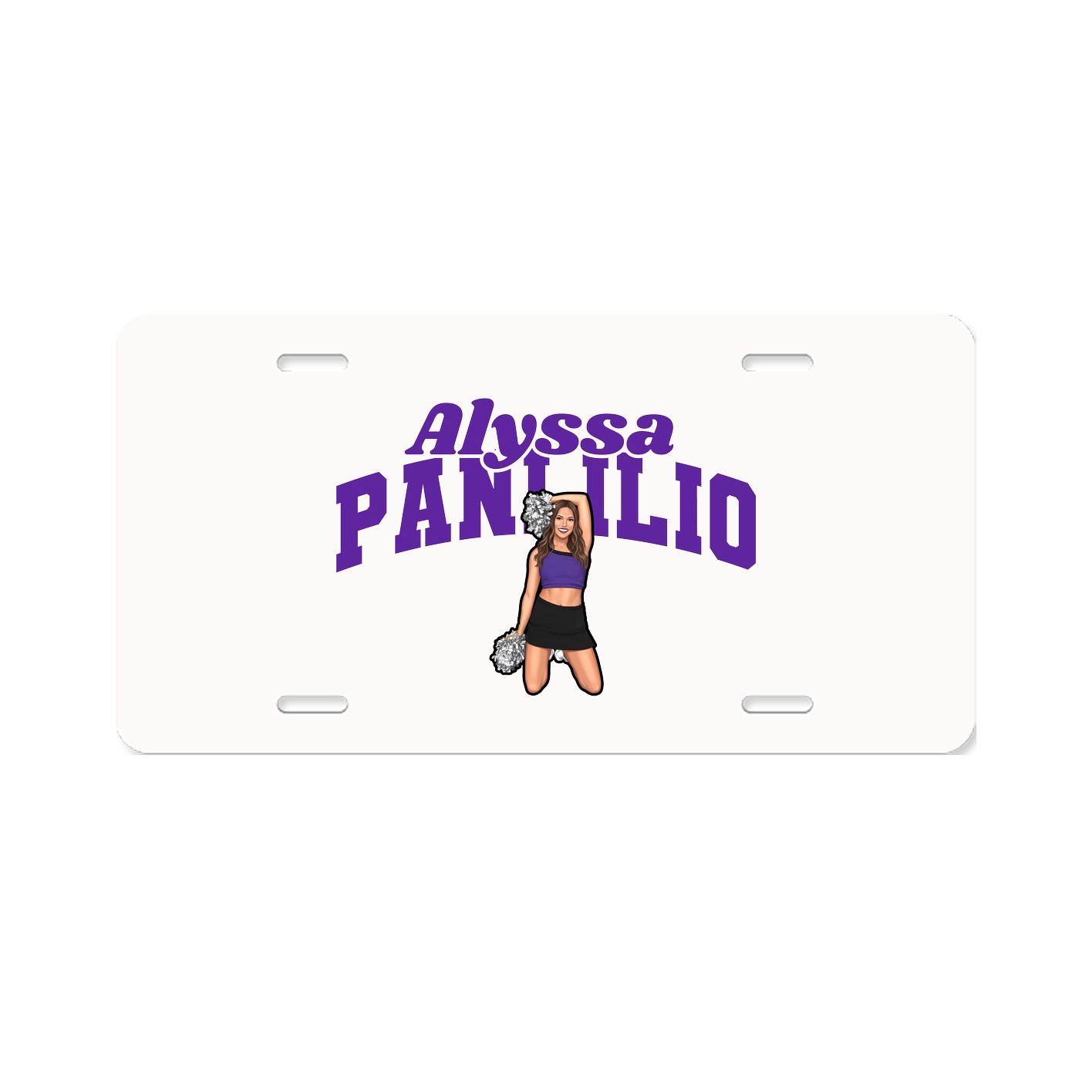License Plate — Signature Arch in Classic