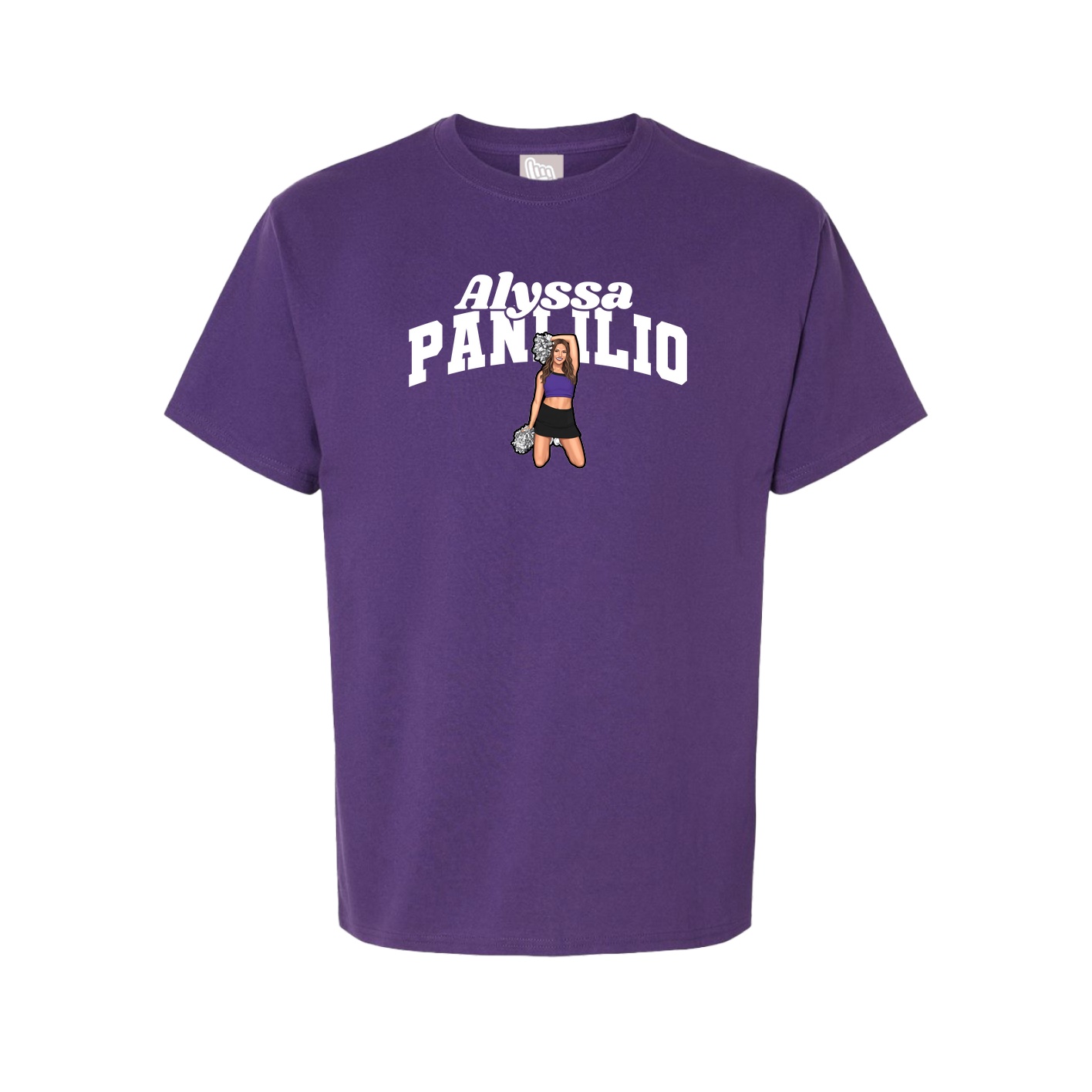 Tee — Signature Arch in Purple