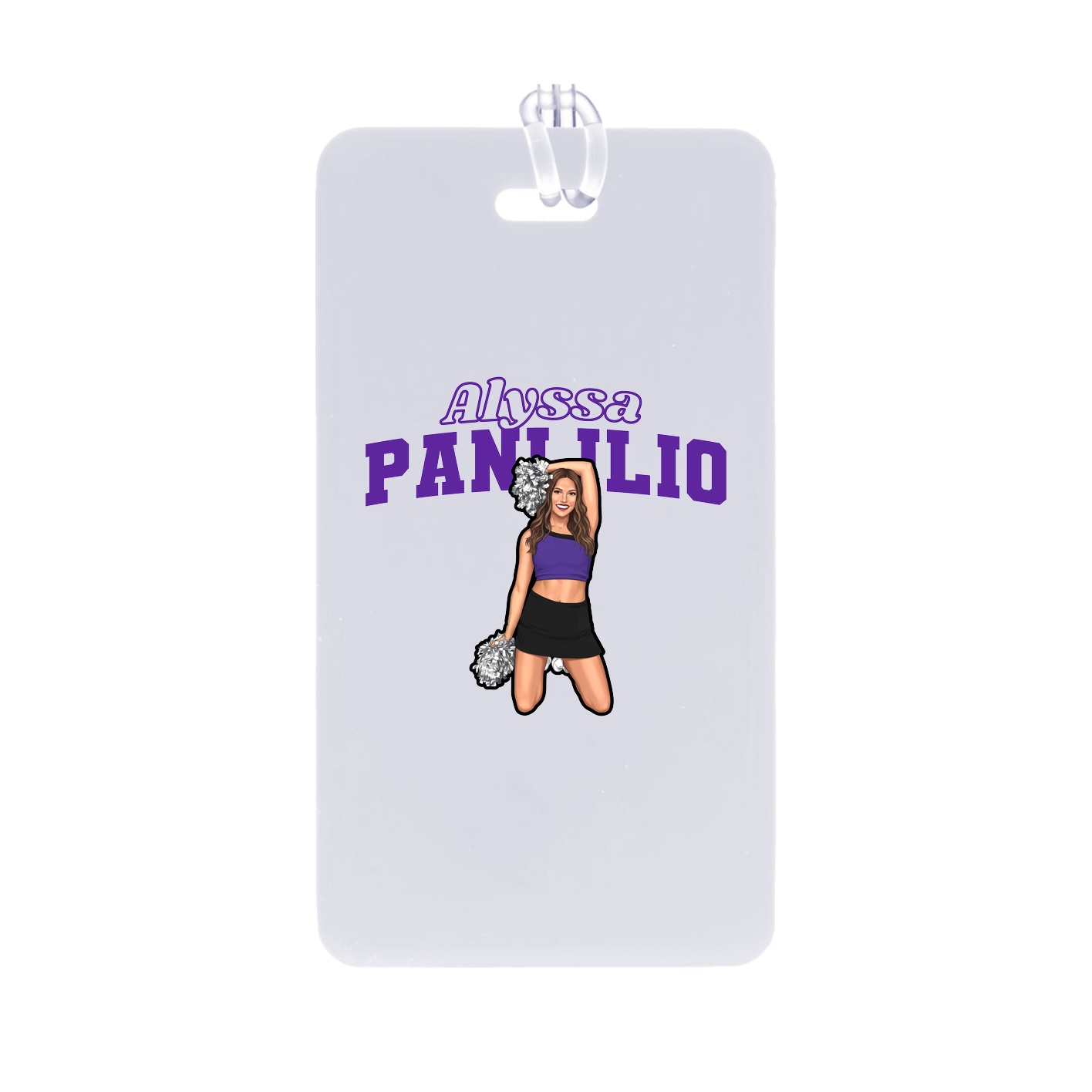 Bag Tag — Name Arch in Classic