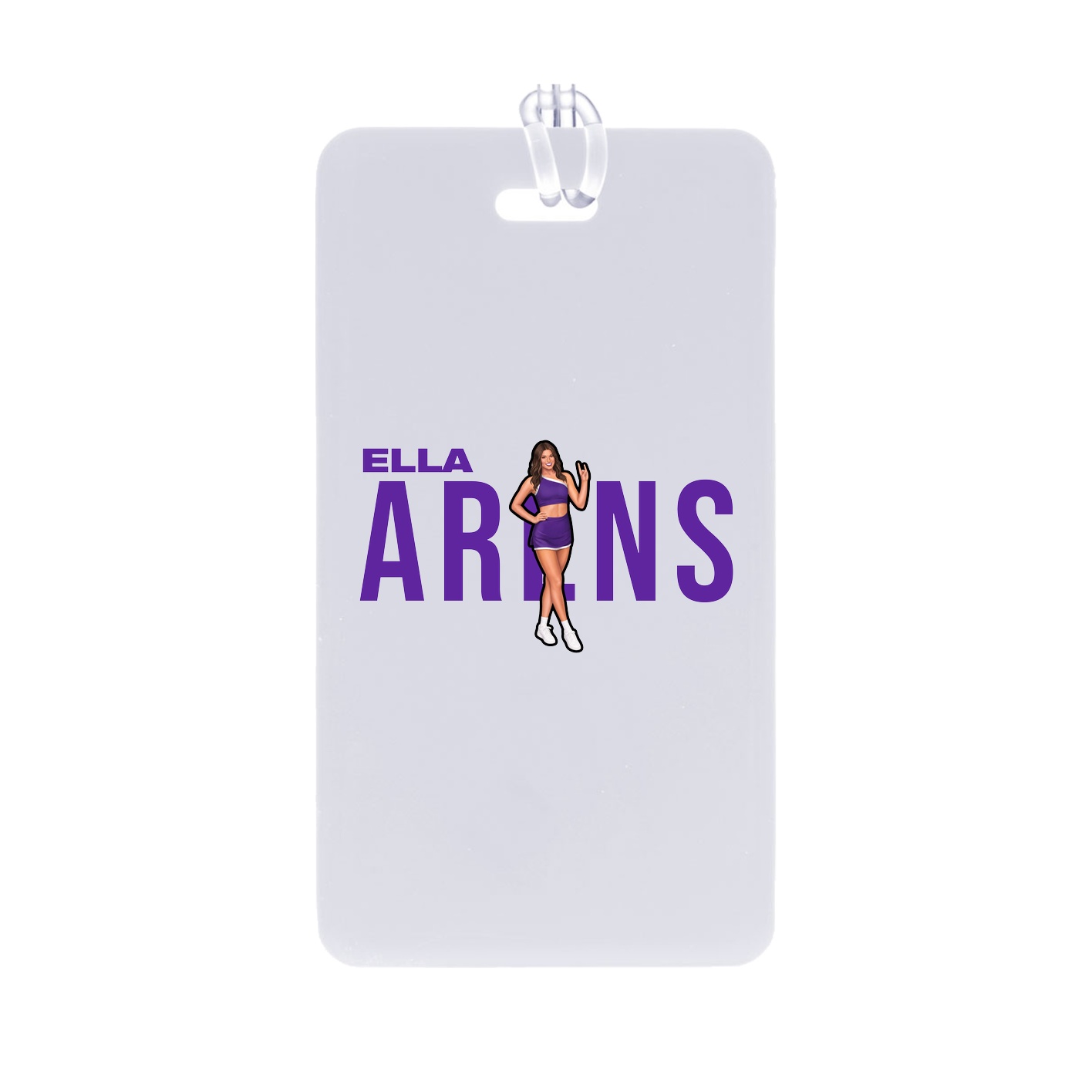 Bag Tag — Player Name in Classic