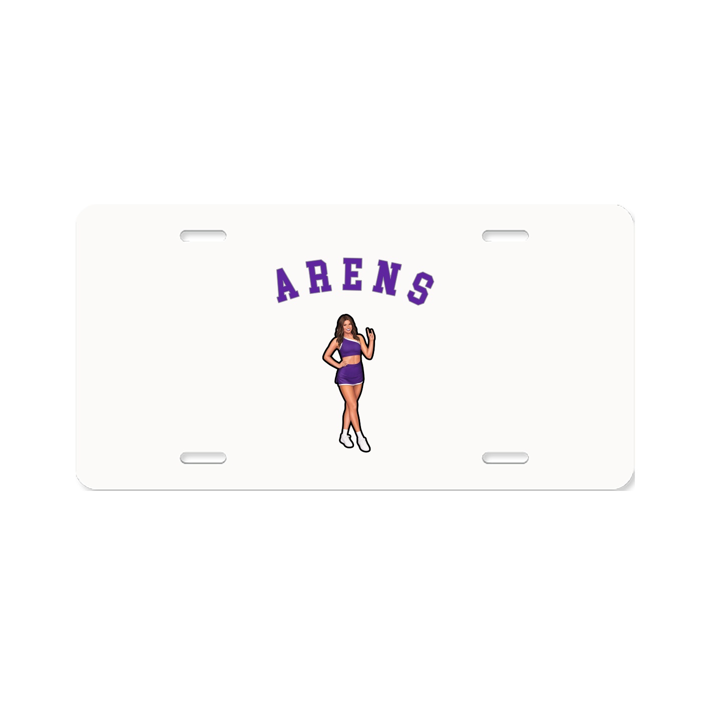 License Plate — Shirsey Arch in Classic