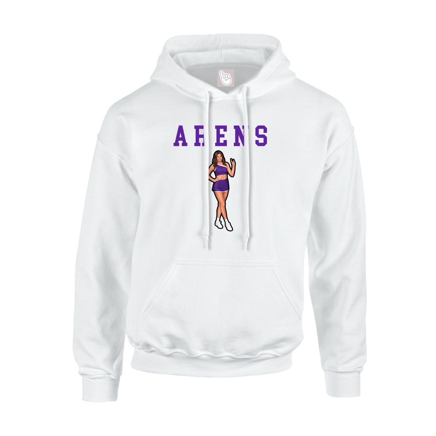 Youth Hoodie — Shirsey in White
