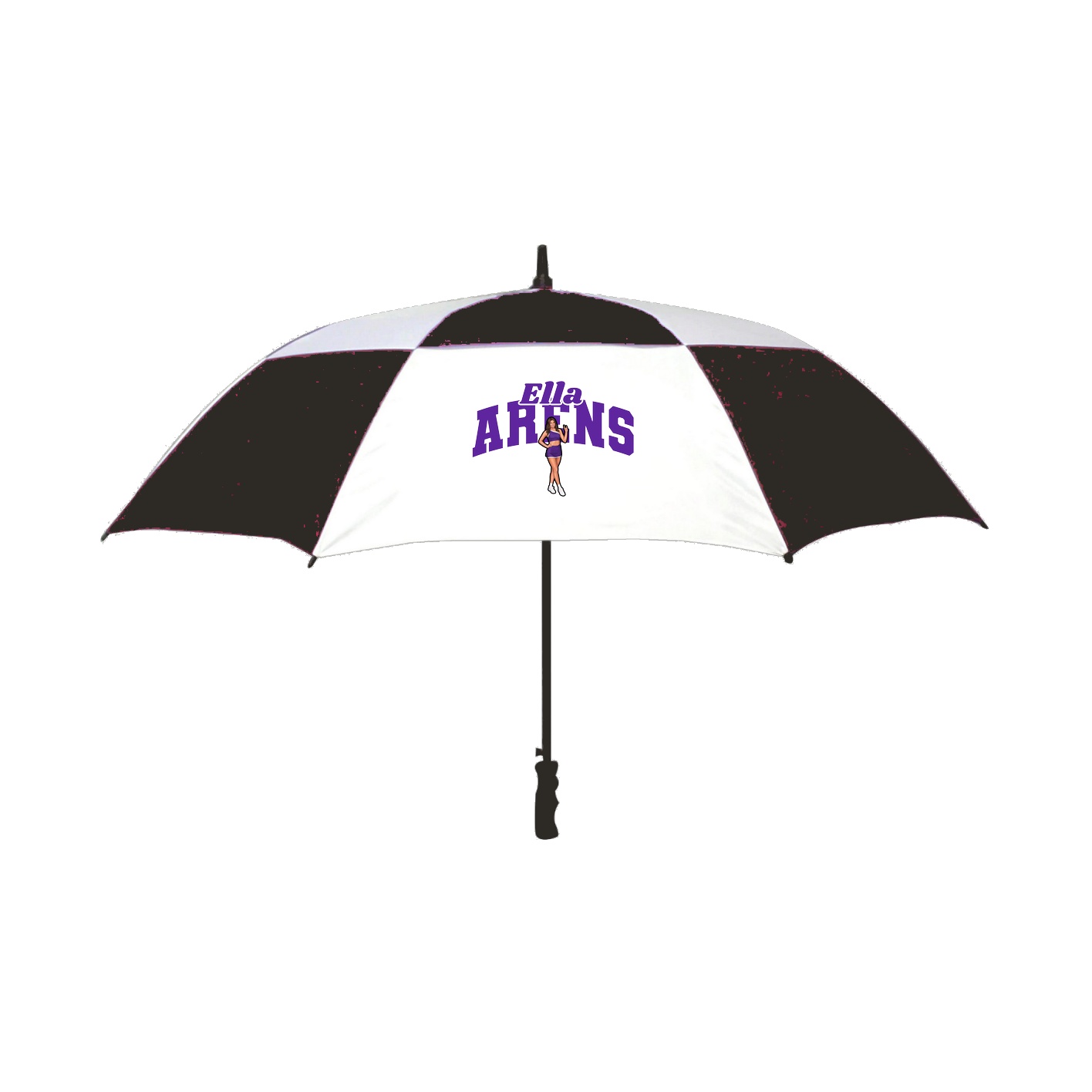 Golf Umbrella — Signature Arch in Black