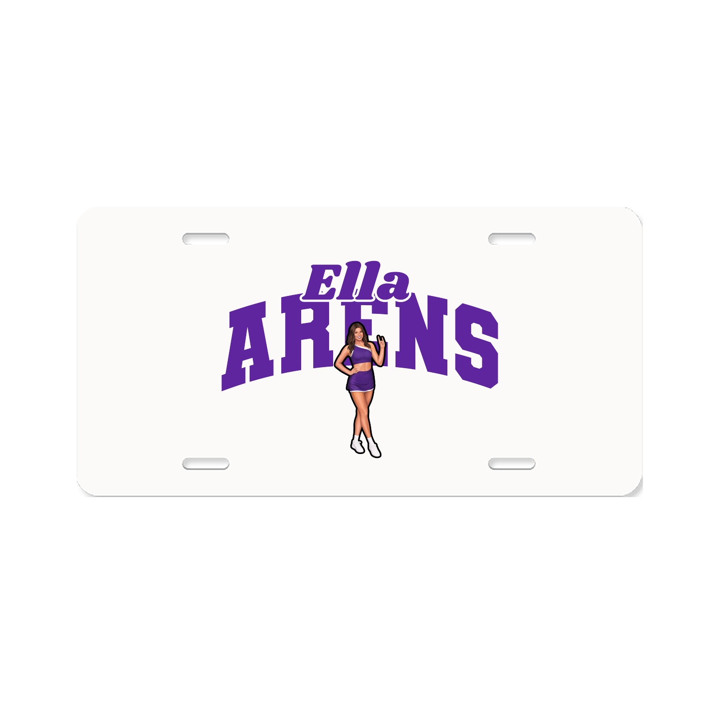 License Plate — Signature Arch in Classic