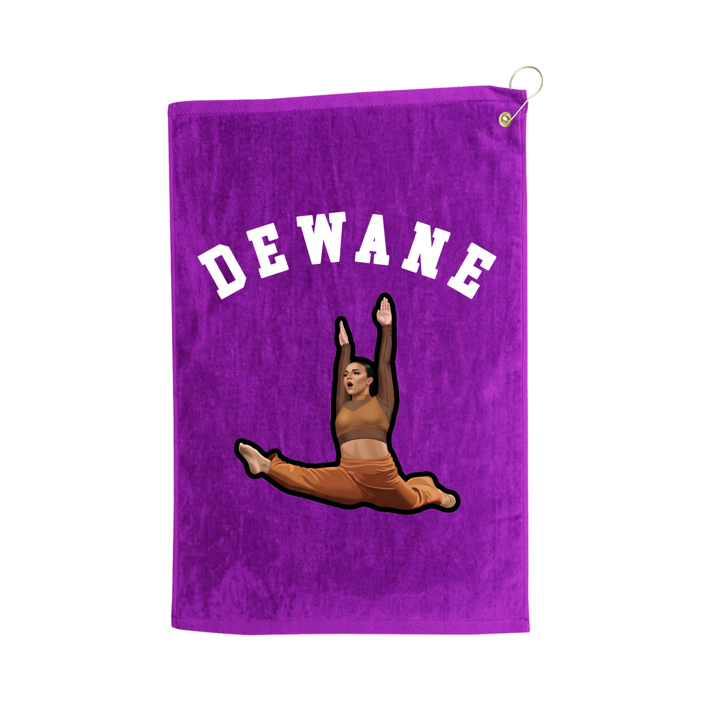 Golf Towel — Shirsey Arch in Purple