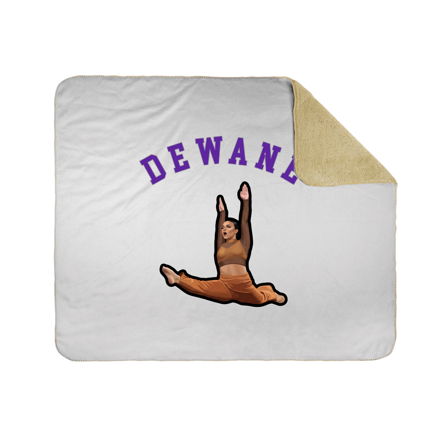 Throw Blanket — Shirsey Arch in White
