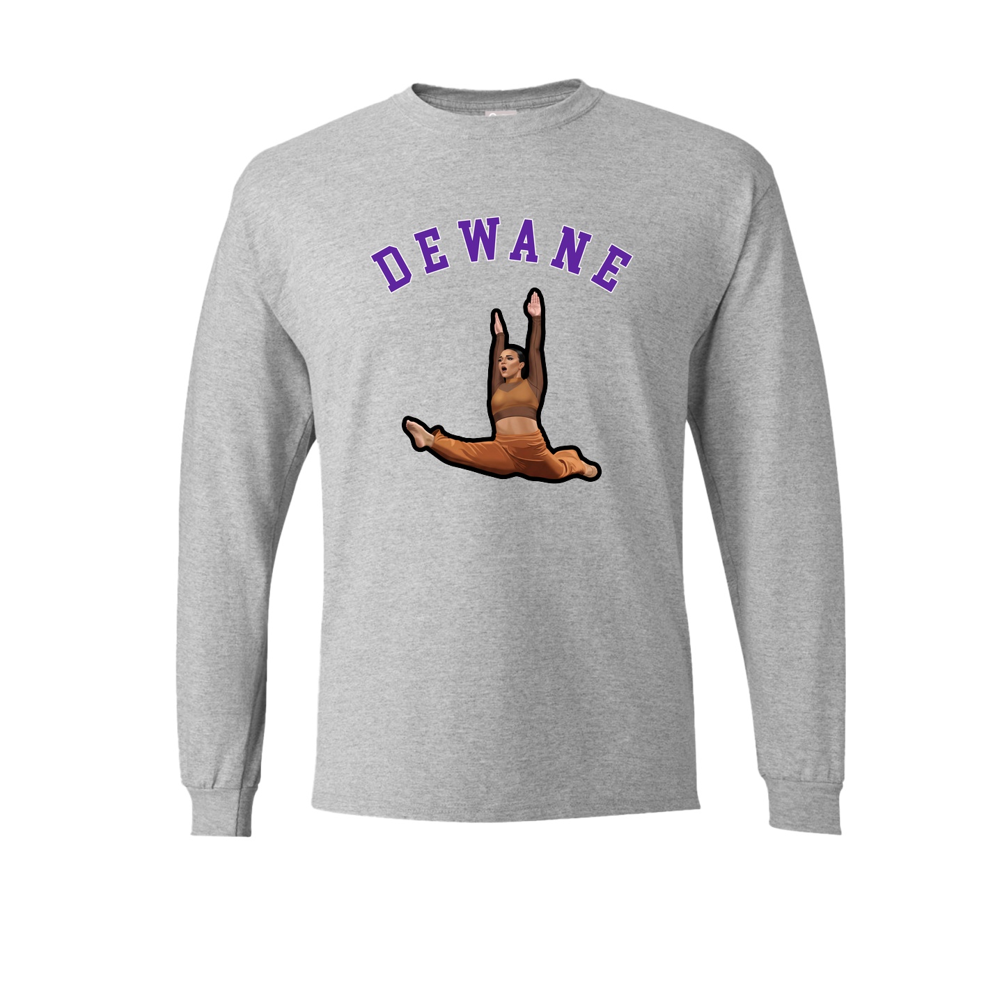 Long Sleeve Tee — Shirsey Arch in Grey