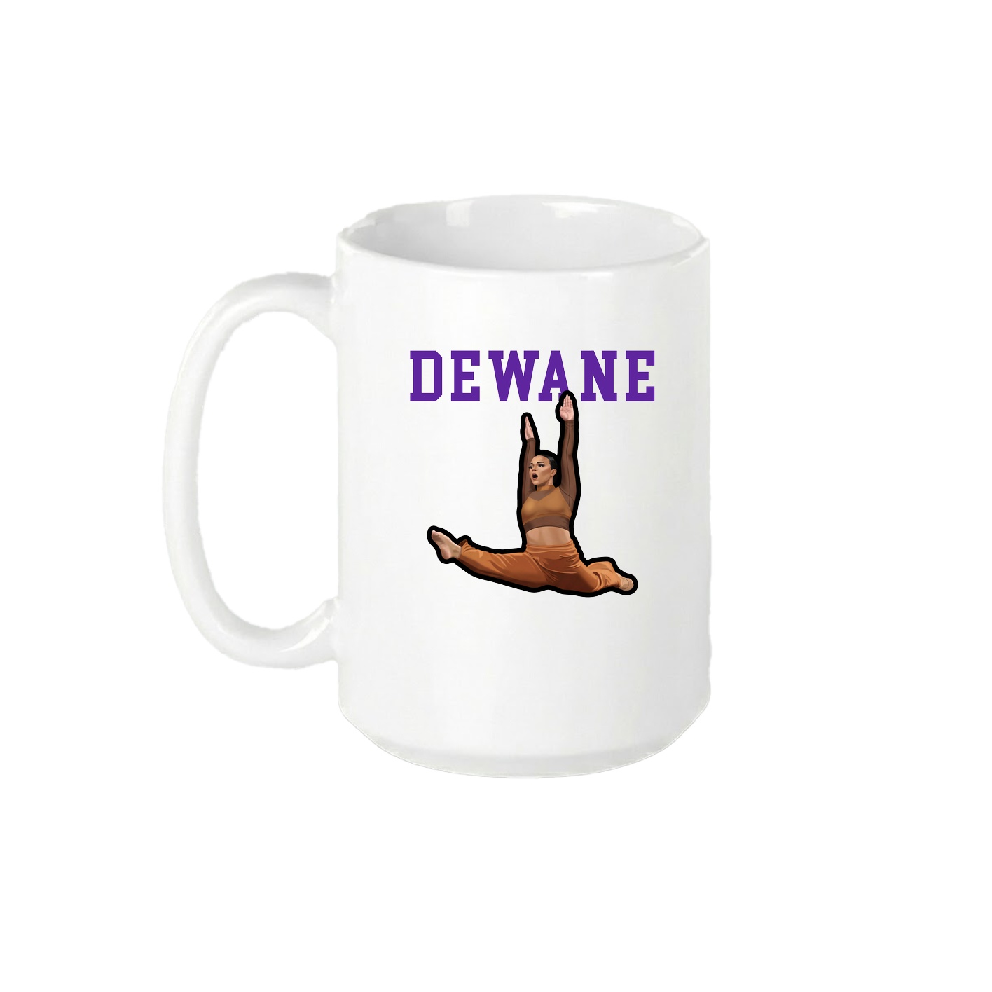 15oz Coffee Mug — Shirsey in White
