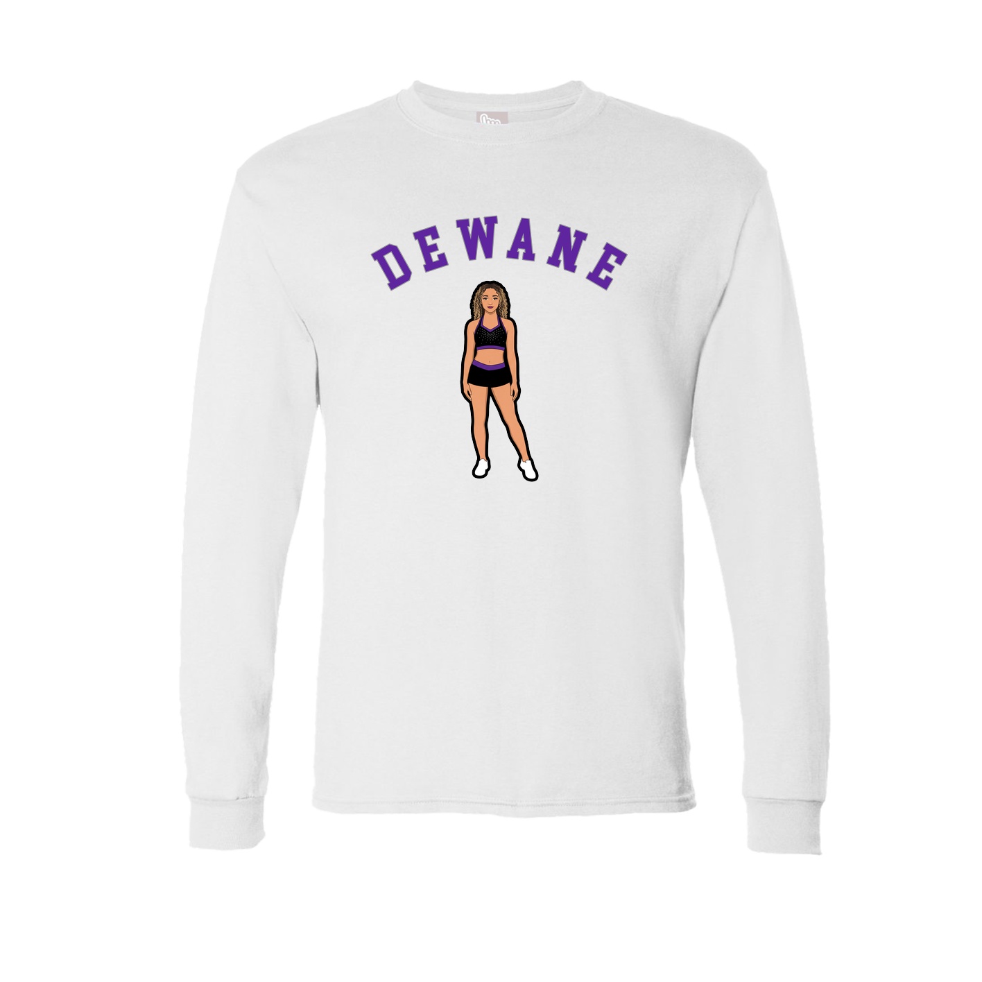 Long Sleeve Tee — Shirsey Arch in White