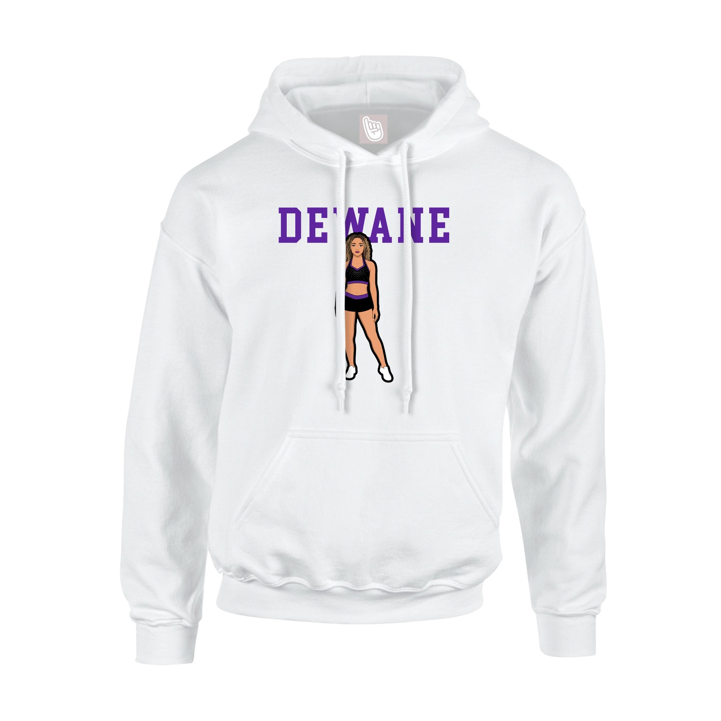 Hoodie — Shirsey in White