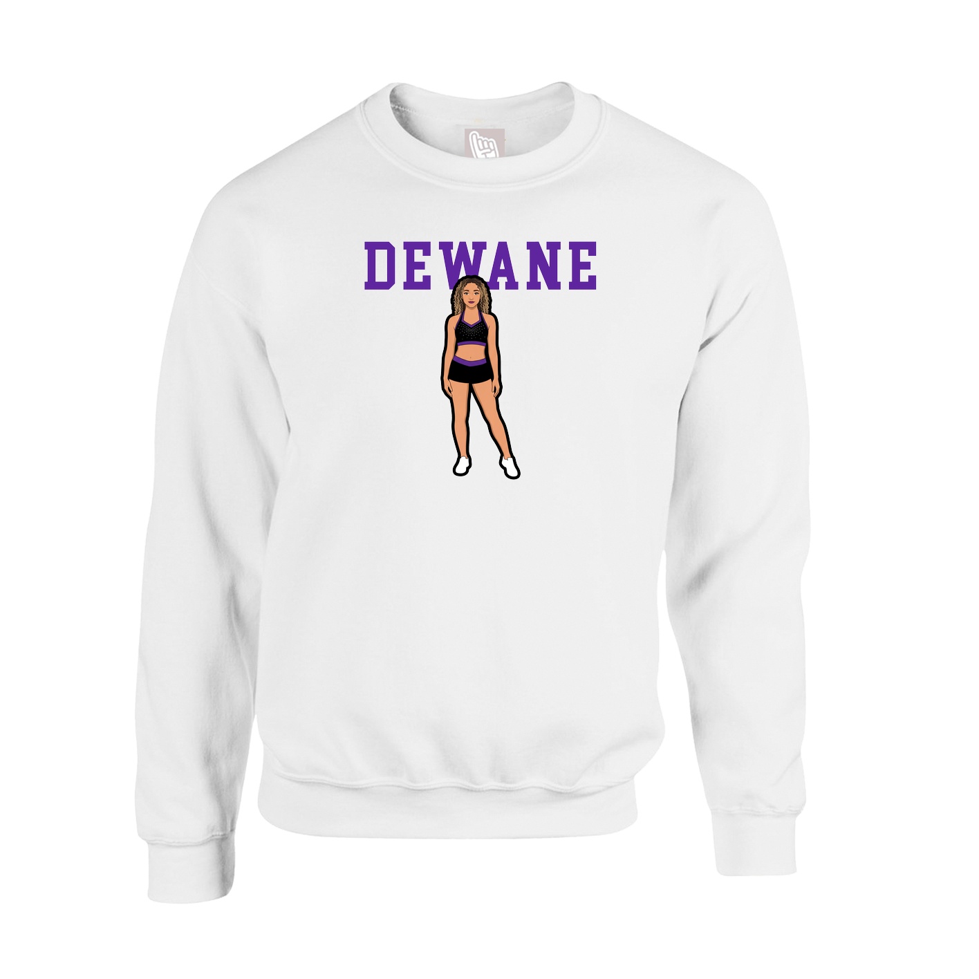 Fleece Crew — Shirsey in White