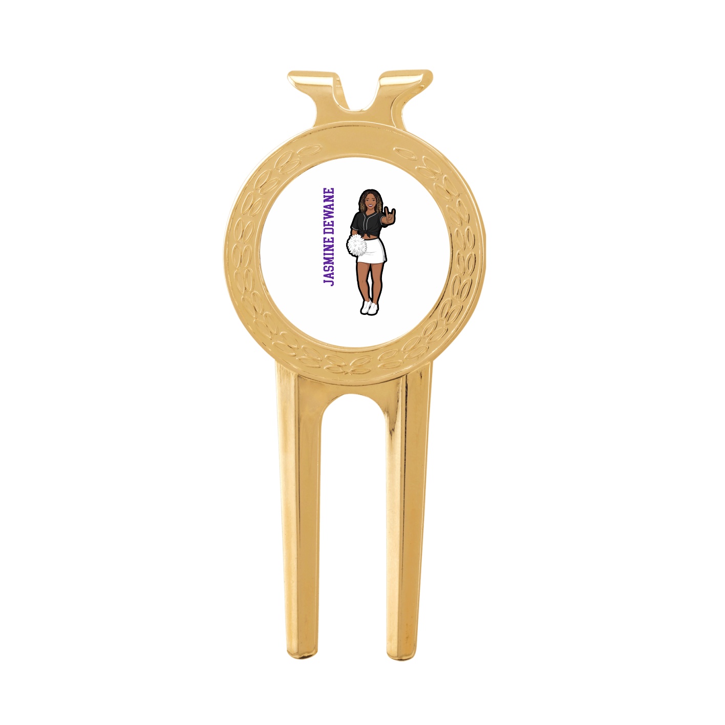 Divot Tool with Ball Marker — Name Vertical in Classic