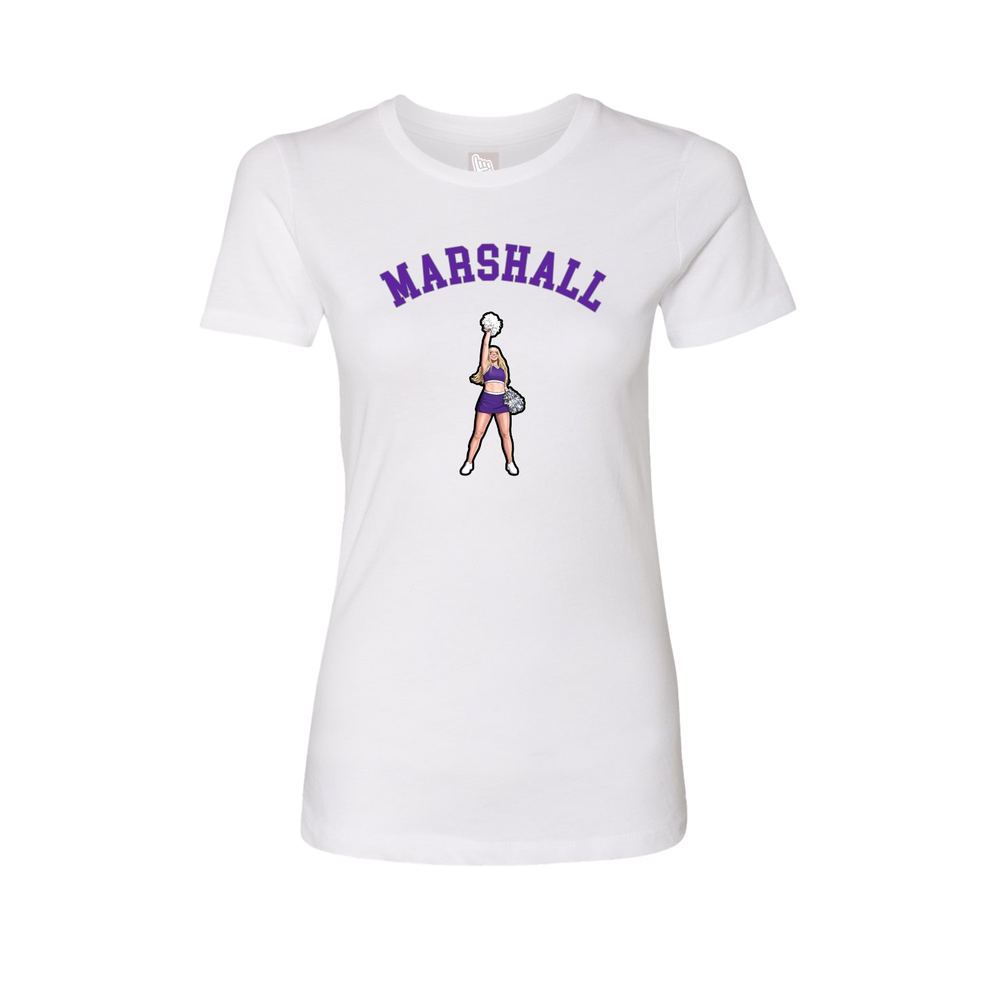 Womens Tee — Shirsey Arch in White