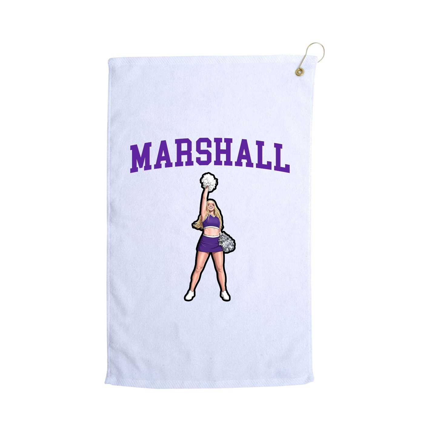 Golf Towel — Shirsey in White