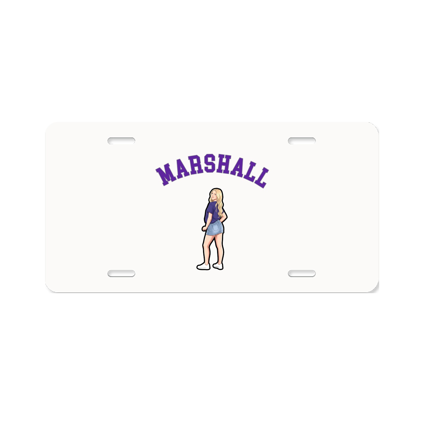 License Plate — Shirsey Arch in Classic