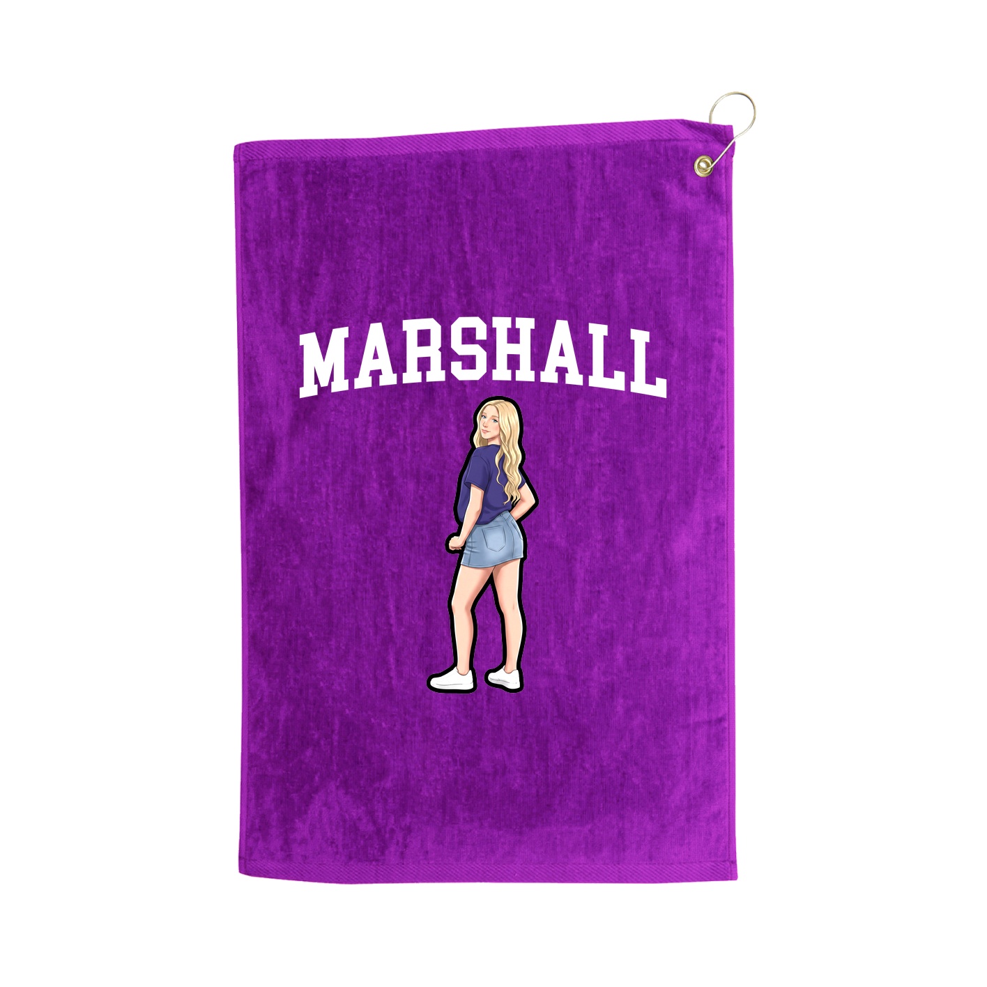 Golf Towel — Shirsey in Purple