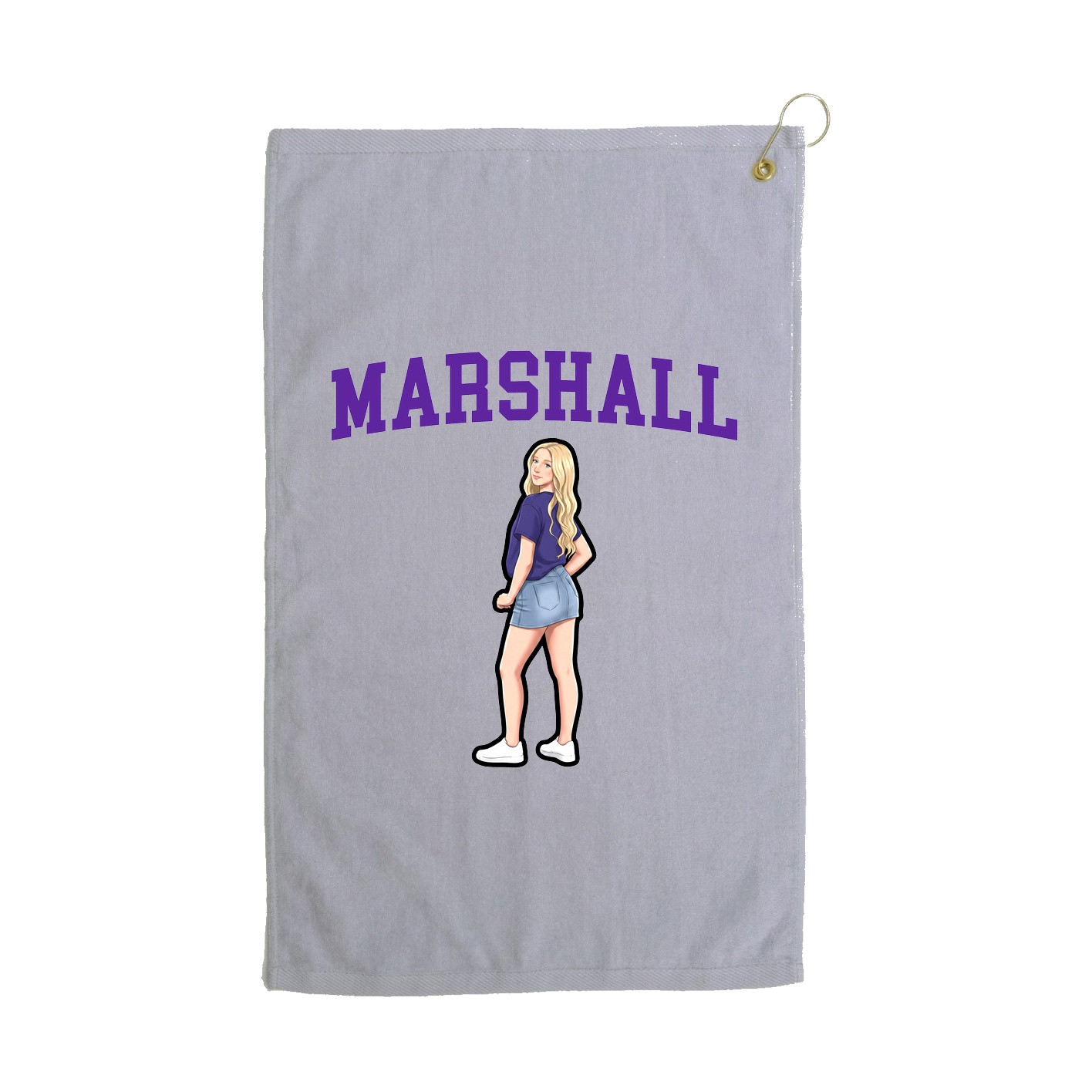 Golf Towel — Shirsey in Grey