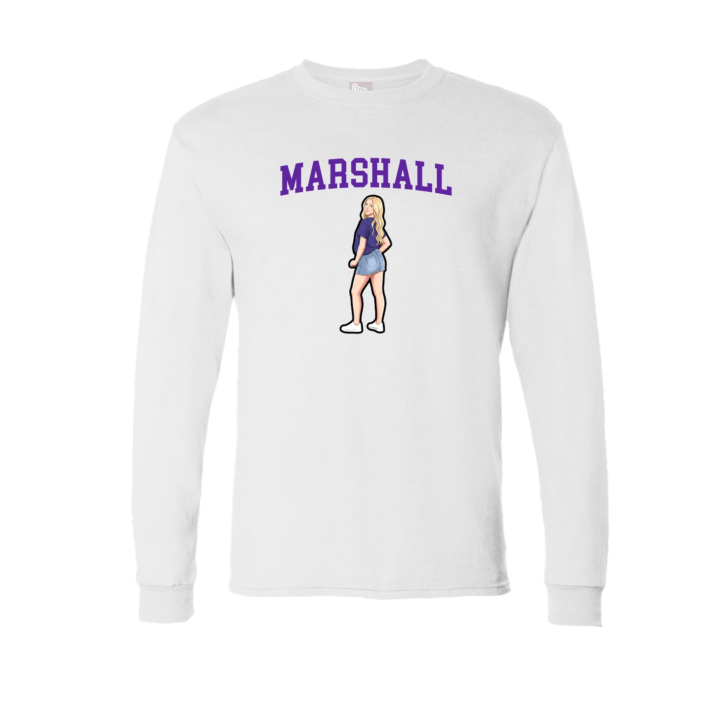 Long Sleeve Tee — Shirsey in White
