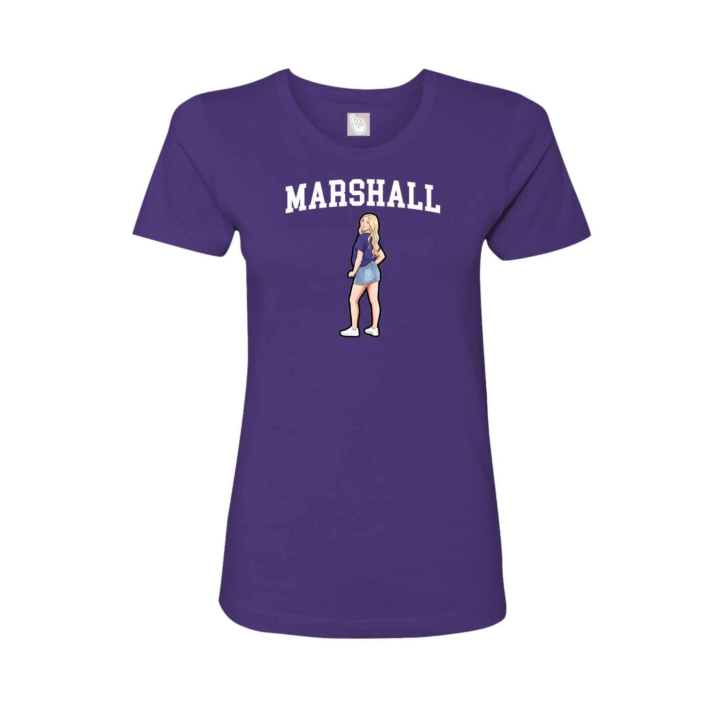 Womens Tee — Shirsey in Purple