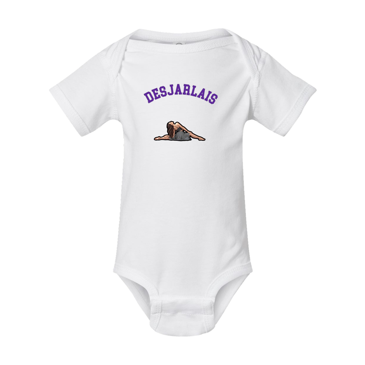 Baby Onesie — Shirsey Arch in White