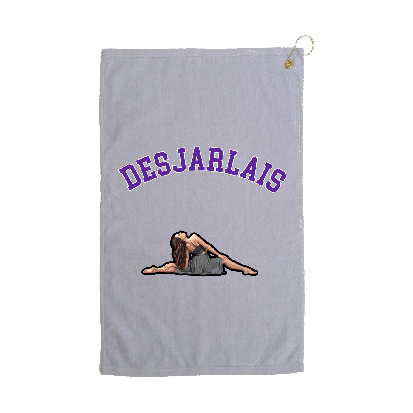 Golf Towel — Shirsey Arch in Grey