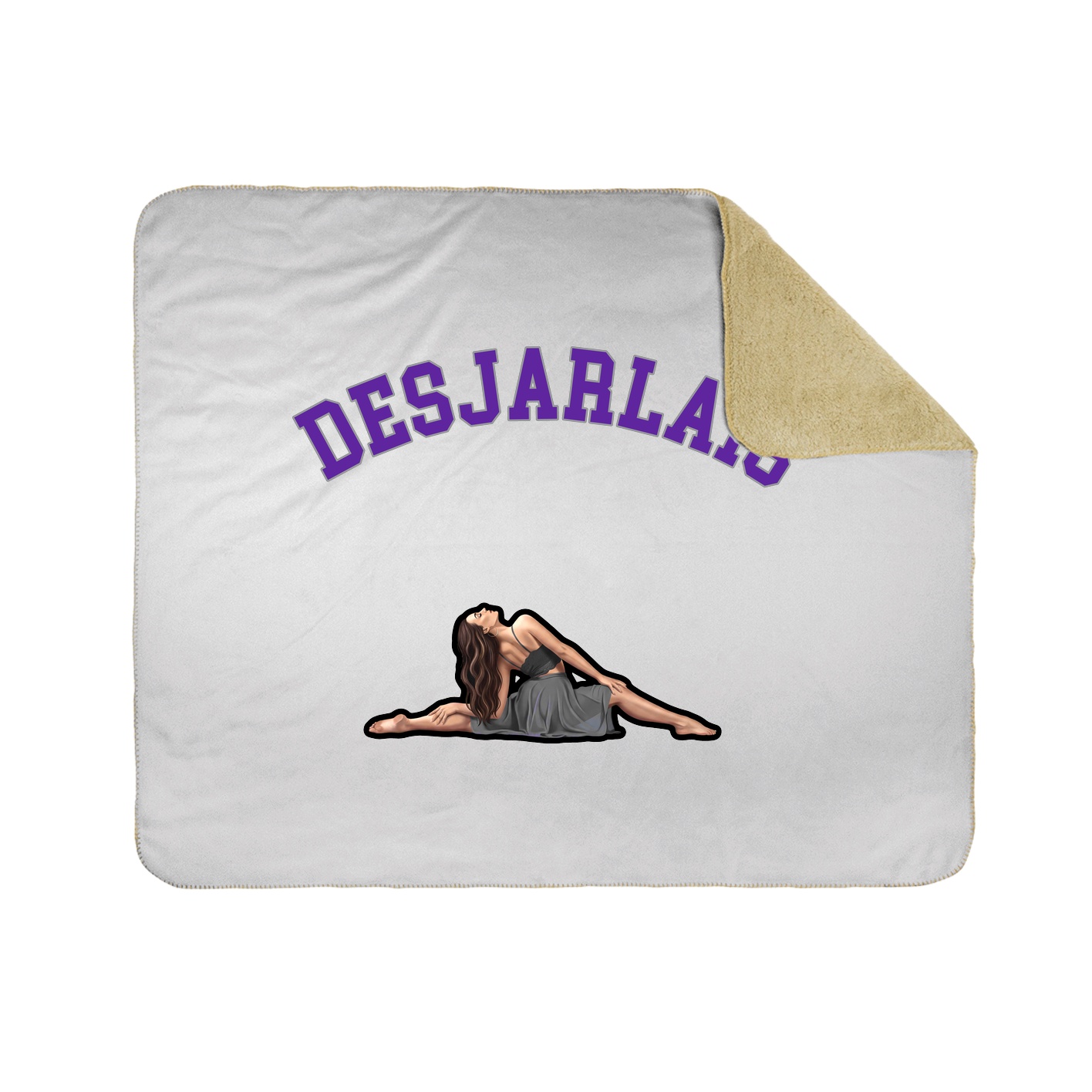 Throw Blanket — Shirsey Arch in White